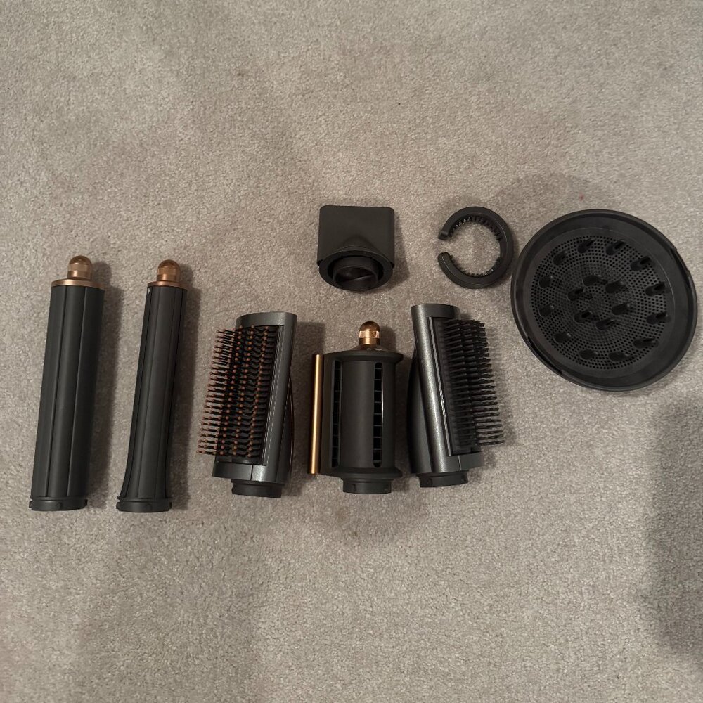 Dyson Airwrap Attachments (Nickel/Copper)
